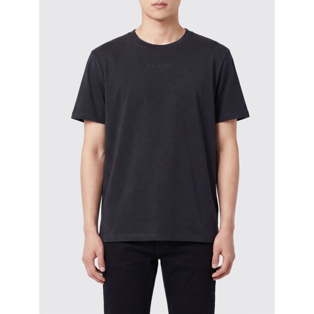 Balmain T-Shirt Men Black